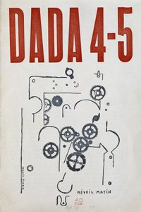 2e couverture de "Dada 4-5" de Picabia (1879-1953), collection littéraire et artistique, juillet 1917. - Francis Picabia