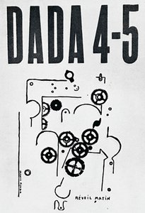 Couverture de la revue Dada 4-5, dessinée par Francis Picabia (1879-1953), Zurich - Francis Picabia