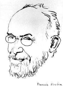 Erik Satie (lithographie)