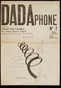 Couverture du "Dadaphone" n° 7