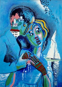 Idylle amoureuse de la ville et de la mer - Francis Picabia