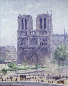Notre Dame dans le soleil du matin - Francis Picabia