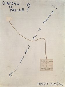 Chapeau de paille  - Francis Picabia