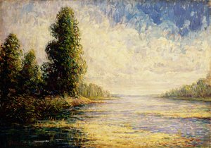 La Loire au soleil du matin - Francis Picabia