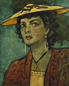 The Yellow Hat; Le Chapeau Jaune - Francis Picabia