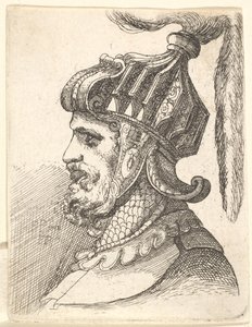 Tête casquée, 1662-78 - Francis Place