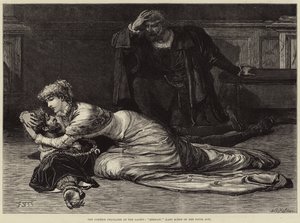 La Comédie Française au Gaiety, Hernani, Dernière scène du cinquième acte