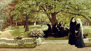 Le Jardin du couvent - Francis S. Walker