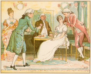 Le Village déserté par Oliver Goldsmith - Francis S. Walker