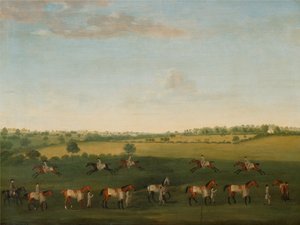 Les chevaux de course de Sir Charles Warre Malet à l