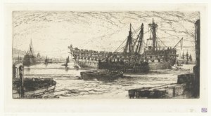 Démantèlement du navire l