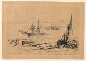 Une brigantine à l