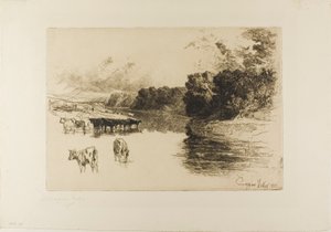 Une rivière du Lancashire