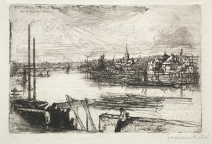 Battersea Reach, 1843