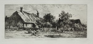 Cottages bourguignons - Francis Seymour Haden