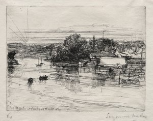 Pont de Cardigan - Francis Seymour Haden