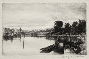 Egham, 1859 - Francis Seymour Haden
