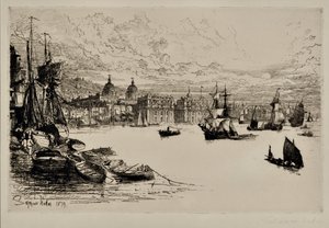 Greenwich - Francis Seymour Haden