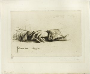 Mains jointes - Francis Seymour Haden