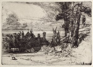 Maison de Horseley à Willesley - Francis Seymour Haden