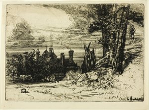 Maison de Horsley à Willesley - Francis Seymour Haden