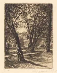 Kensington Gardens (La Petite Planche) - Francis Seymour Haden