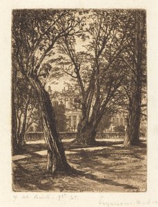 Kensington Gardens (La petite plaque) - Francis Seymour Haden