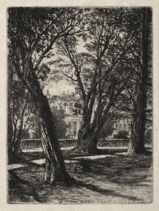 Jardins de Kensington - Francis Seymour Haden