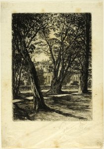 Kensington Gardens, No. I (petite planche) - Francis Seymour Haden