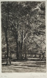 Kensington Gardens La Grande Planche, 1860