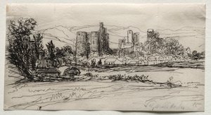Château de Kidwelly - Francis Seymour Haden