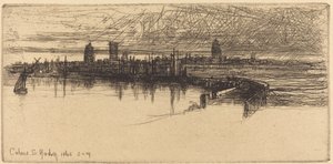 Petit quai de Calais - Francis Seymour Haden