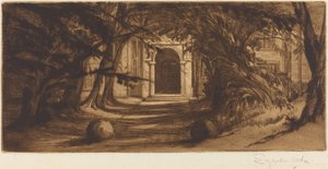 Mytton Hall - Francis Seymour Haden