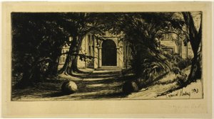 Mytton Hall - Francis Seymour Haden