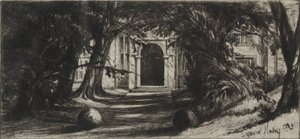 Mytton Hall - Francis Seymour Haden