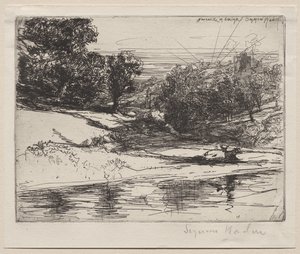 Newcastle à Emlyn - Francis Seymour Haden
