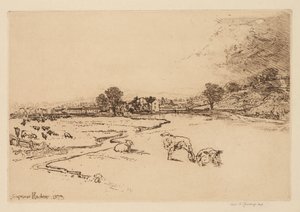 Abbaye de Sawley, 1873 - Francis Seymour Haden