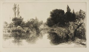 Shere Mill Pond, No. II (grande planche)