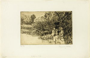 Le Pêcheur - Francis Seymour Haden