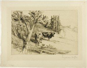 Le Donjon - Francis Seymour Haden