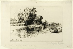 La petite maison de bateau - Francis Seymour Haden