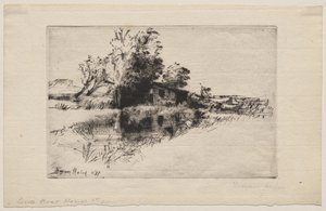 La petite maison de bateau - Francis Seymour Haden