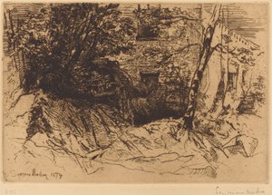 La roue du moulin - Francis Seymour Haden