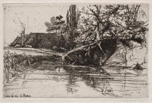 La maison du fossé - Francis Seymour Haden
