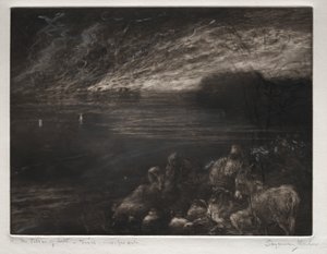 La colonne de sel - Francis Seymour Haden