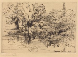 Les Trois Vaches - Francis Seymour Haden