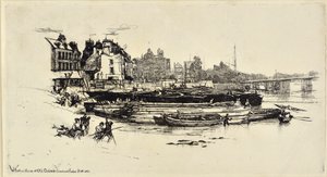 Maison de Whistler, Old Chelsea - Francis Seymour Haden