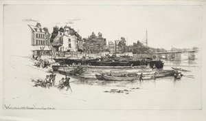 Maison de Whistler, Vieux Chelsea, 1863