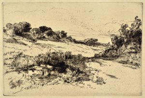 Colline du Moulin No.1 - Francis Seymour Haden