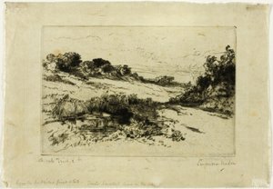 Colline du moulin, No. I - Francis Seymour Haden